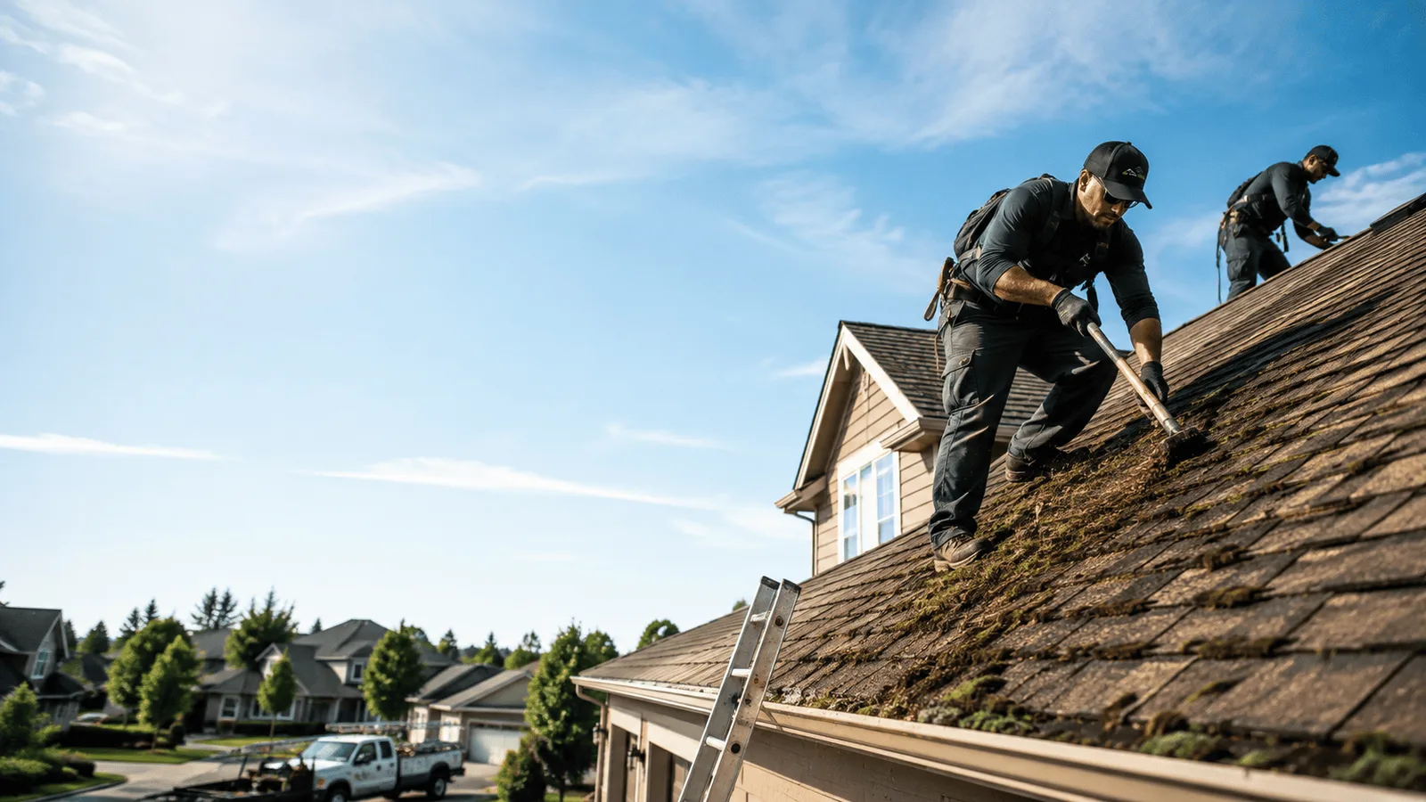 Roof Moss Removal in Schroeder, MN near me